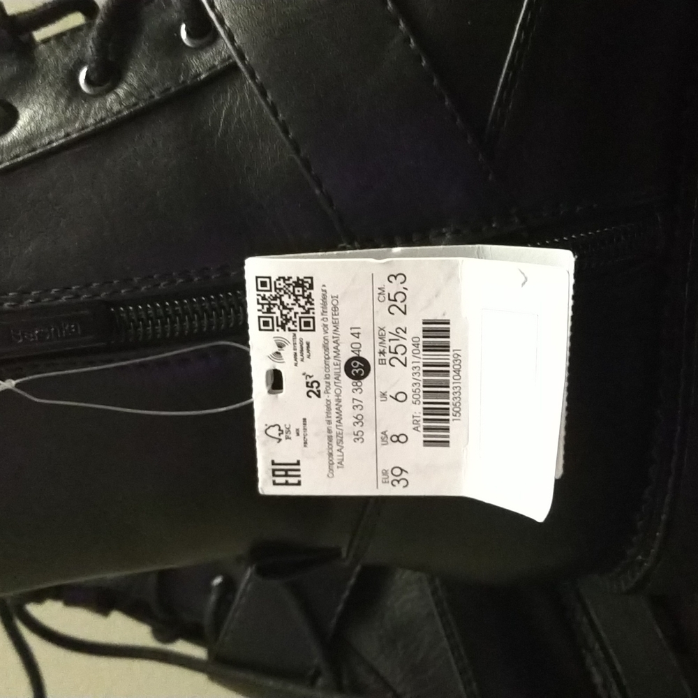 Bershka Black Combat Boots - Picture 4 of 6